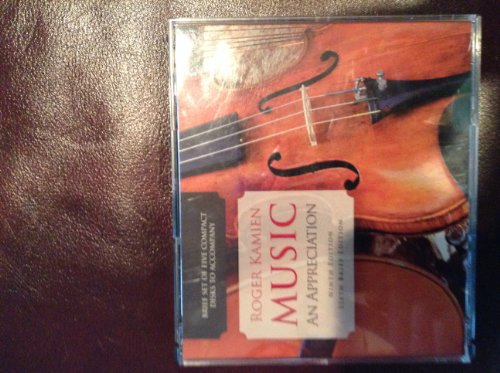 Stock image for Music An Appreciation - 5 Audio CD Set for sale by SecondSale