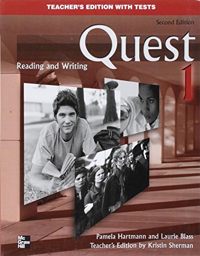 Quest: Level 1, Teacher's Edition with Tests, 2nd Edition (9780073265773) by Pamela Hartman; Laurie Blass