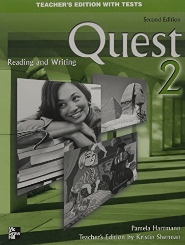 Beispielbild fr Quest Reading & Writing 2 Teacher's Edition with Tests zum Verkauf von BooksRun