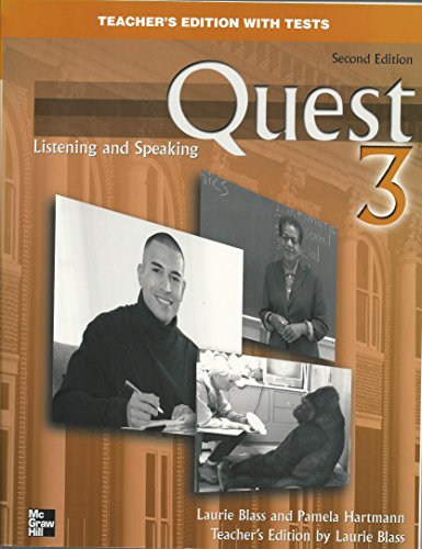 Imagen de archivo de Quest 3: Reading and Writing, Teacher's Edition with Tests a la venta por ThriftBooks-Atlanta