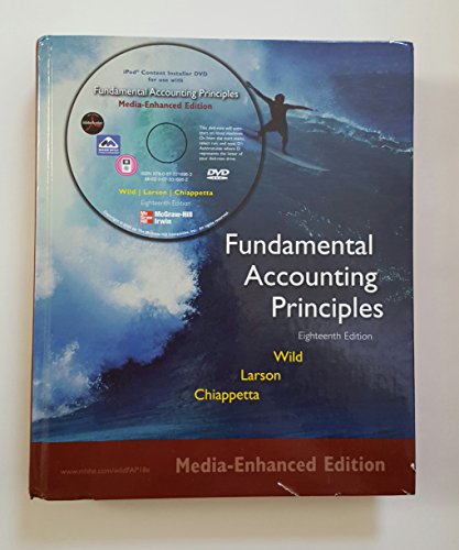 Imagen de archivo de Fundamental Accounting Principles: Media-enhanced Edition a la venta por HPB-Red