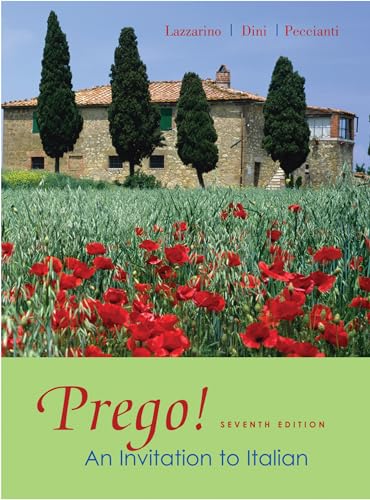 Stock image for Workbook to accompany Prego! An Invitation to Italian for sale by Books Unplugged