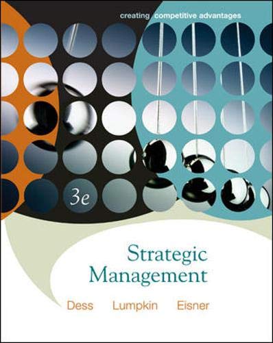 Imagen de archivo de Strategic Management : Creating Competitive Advantage with OLC access Card a la venta por Better World Books