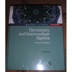 Stock image for Elementary and Intermediate Algebra (University of Phoenix Special Edition Series) for sale by Better World Books: West