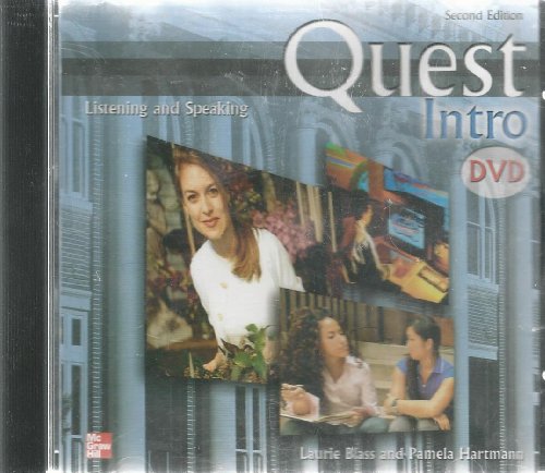 Imagen de archivo de Quest Listening and Speaking Intro Teacher's DVD, 2nd Edition a la venta por Ergodebooks