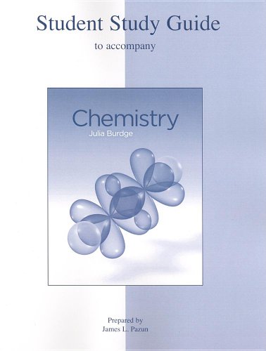 Stock image for Student Study Guide: To Accompany: Chemistry for sale by a2zbooks