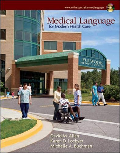 Imagen de archivo de Medical Language for Modern Health Care a la venta por Better World Books