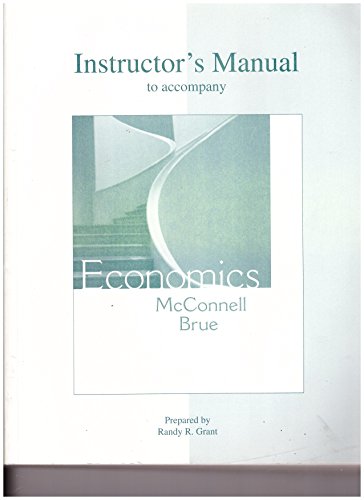 Stock image for Instructor's Manual to accompany Economics: Principles, Problems, and Policies for sale by HPB-Red
