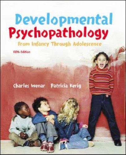 Stock image for Developmental Psychopathology with Letter for sale by Better World Books: West