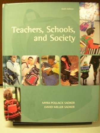 9780073275048: Teachers, Schools, and Society w/CD [Gebundene Ausgabe] by Sadker, Myra Pollack