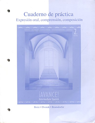 Stock image for Cuaderno de Practica: Expresion Oral, Comprension, Composicion (Spanish Edition) for sale by Your Online Bookstore