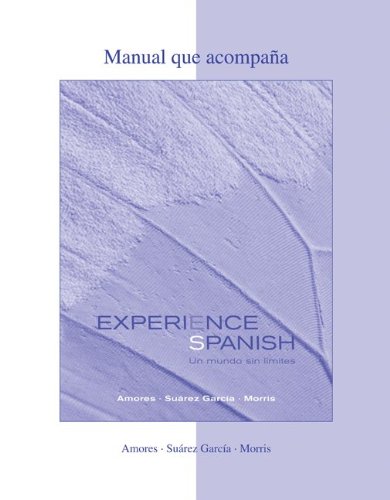 Stock image for Wblm to Accompany Experience Spanish for sale by ThriftBooks-Atlanta
