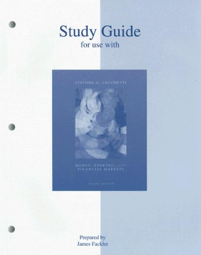 9780073280431: Study Guide to accompany Money, Banking, and Financial Markets