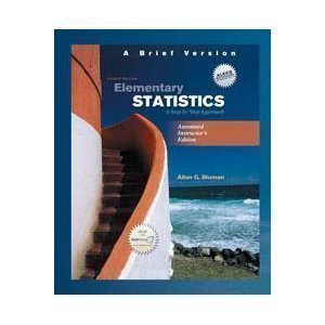 Stock image for Elementary Statistics: A Brief Version (Annotated Instructor's Edition) for sale by HPB-Red