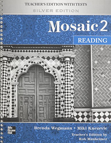 Imagen de archivo de Mosaic Level 2 Reading Teacher's Edition a la venta por HPB-Red
