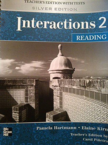 Beispielbild fr Interactions 2 Reading Teachers Manual zum Verkauf von BookHolders