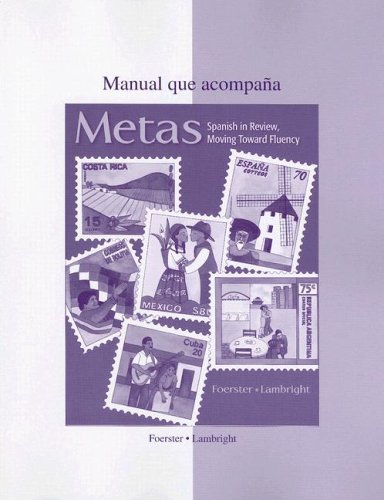 Beispielbild fr Metas Workbook/Laboratory Manual zum Verkauf von Decluttr
