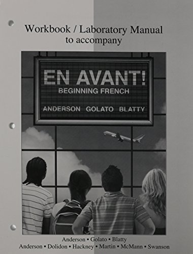 Stock image for En Avant!: Beginning French: Workbook/Laboratory Manual for sale by ThriftBooks-Atlanta