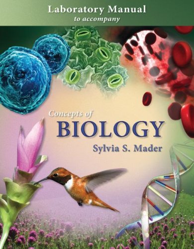 9780073292007: Lab Manual T/A Concepts of Biology