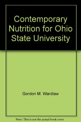 Imagen de archivo de Contemporary Nutrition for Ohio State University a la venta por Better World Books