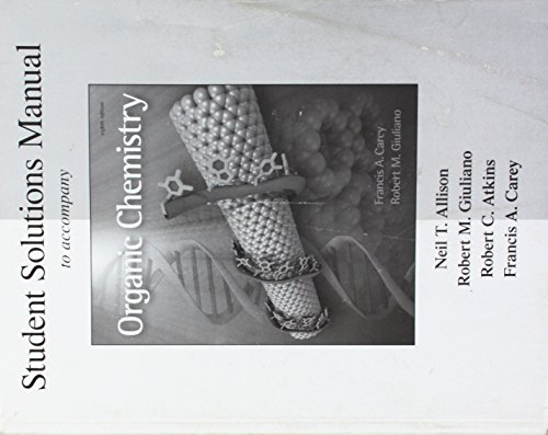 Beispielbild fr Organic Chemistry: Student Solutions Manual zum Verkauf von ThriftBooks-Atlanta