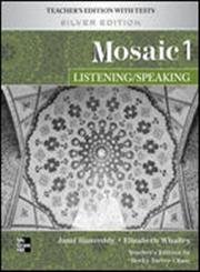 9780073294094: Mosaic Level 1 Listening/Speaking Teacher's Edition