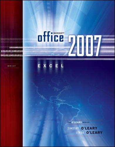 Stock image for Microsoft Office Excel 2007 for sale by Better World Books