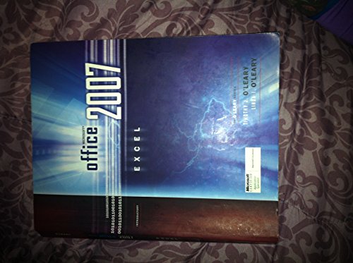 Immagine dell'editore per Microsoft Office Excel 2007 Introduction venduto da ThriftBooks-Atlanta