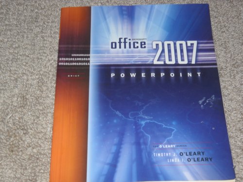 Stock image for Microsoft Office PowerPoint 2007 for sale by Better World Books