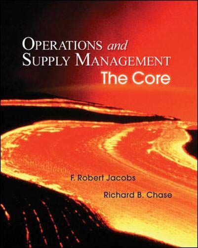 Beispielbild fr Operations and Supply Management: The Core with Student DVD-ROM:: The Core zum Verkauf von ThriftBooks-Dallas