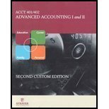 Stock image for Acc 401/ 402 : Advanced Accounting I and II strayer university Acct 401 402 for sale by Once Upon A Time Books