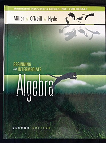 9780073297934: Beginning and Intermediate Algebra