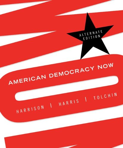 Imagen de archivo de American Democracy Now Alternate Edition a la venta por HPB-Red