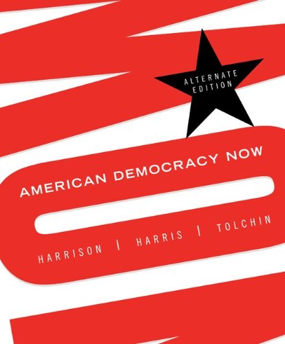 9780073298481: American Democracy Now, Alternate Edition