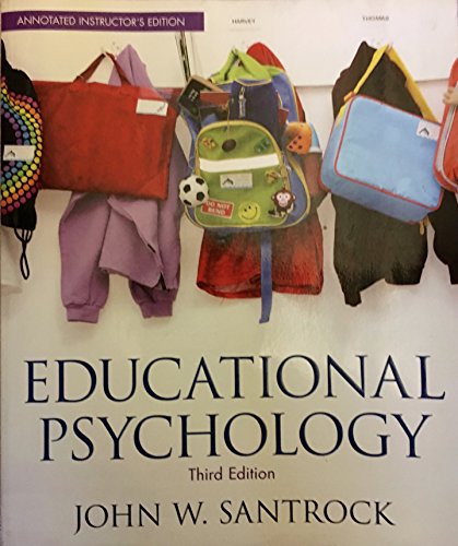 Stock image for Educational Psychology Annotated Instructor's Edition for sale by HPB-Red