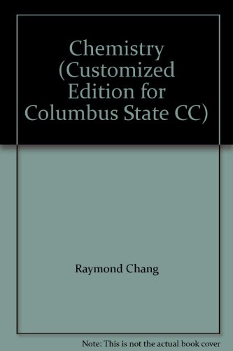 9780073306414: Chemistry (Customized Edition for Columbus State CC)