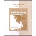 Stock image for Essentials of Understanding Psych. - Study Guide Only for sale by ThriftBooks-Atlanta