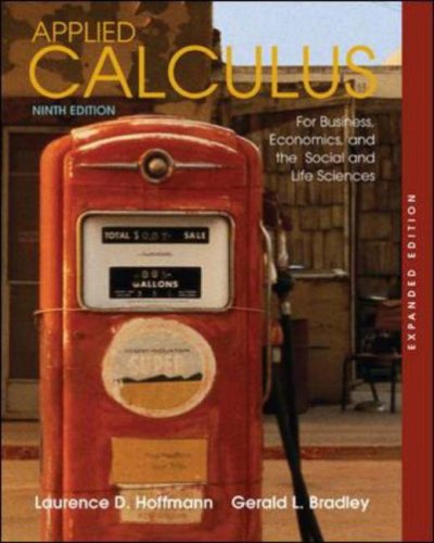 Imagen de archivo de Applied Calculus for Business, Economics, and the Social and Life Sciences, Expanded Edition a la venta por HPB-Red