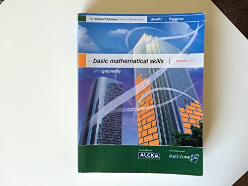 Imagen de archivo de Basic Mathematical Skills : With Geometry a la venta por Better World Books