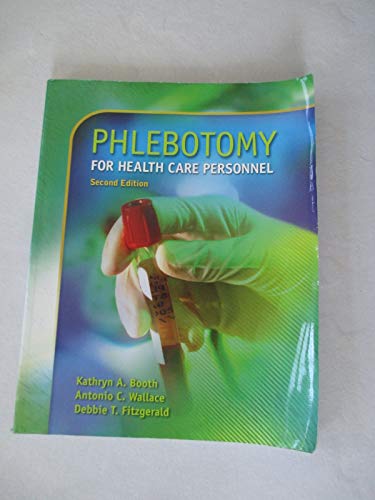 Imagen de archivo de Phlebotomy for Health Care Personnel a la venta por ThriftBooks-Dallas