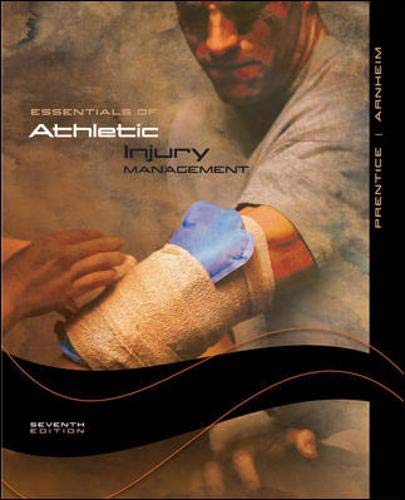 Imagen de archivo de Essentials of Athletic Injury Management a la venta por Better World Books: West