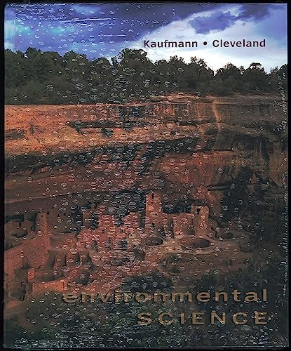 Environmental Science (9780073311869) by Kaufmann, Robert; Cleveland, Cutler