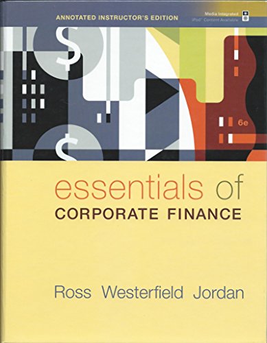 Stock image for Essentials of Corporate Finance for sale by ThriftBooks-Dallas