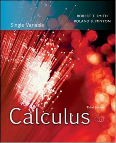 Calculus: Single Variable (9780073314198) by Smith, Robert; Minton, Roland