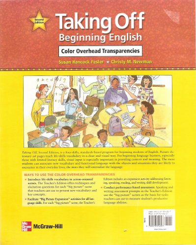 Taking Off Beginning English Color Overhead Transparencies, 2nd Edition (9780073314327) by Susan Hancock Fesler