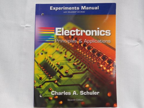 Stock image for Experiments Manual With CD for Electronics : Principles and Application for sale by HPB-Red