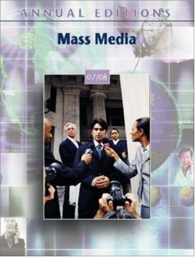 Stock image for Mass Media, Annual Edition 07/08, 14th Ed for sale by a2zbooks