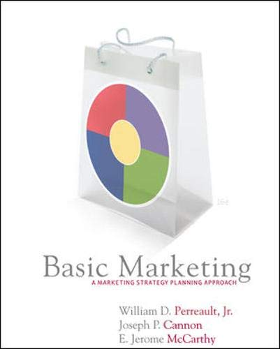 Imagen de archivo de Basic Marketing: A Marketing Strategy Planning Approach a la venta por ThriftBooks-Dallas