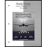 Stock image for Study Guide, Volume 2 to accompany Intermediate Accounting for sale by SecondSale