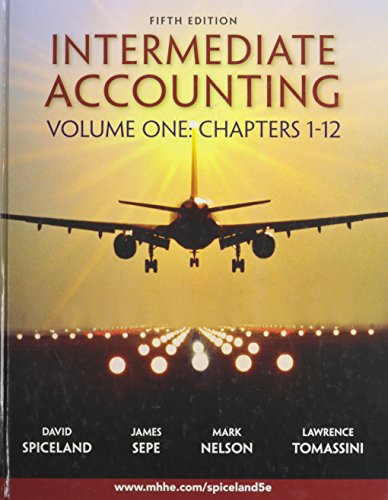 Imagen de archivo de Intermediate Accounting: Chapters 1-12 a la venta por HPB-Red